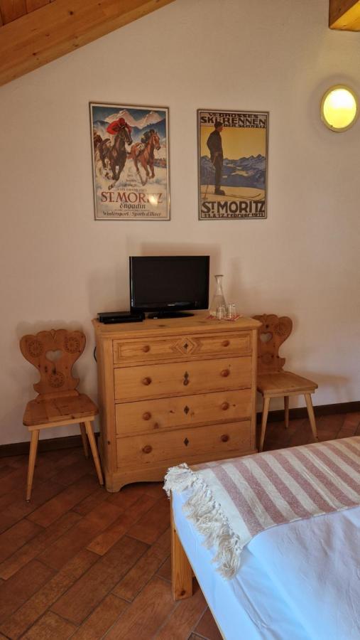 Bed and Breakfast Weisses Kreuz - Crusch Alva Samedan Zewnętrze zdjęcie
