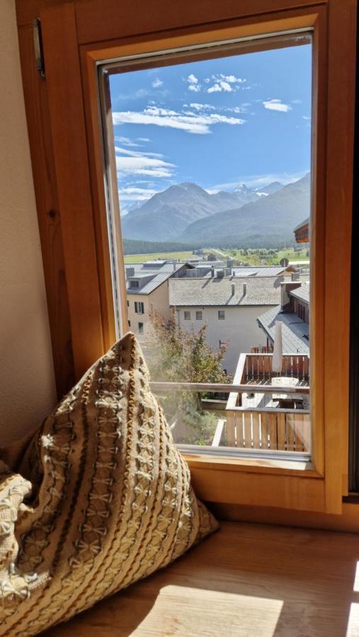Bed and Breakfast Weisses Kreuz - Crusch Alva Samedan Zewnętrze zdjęcie